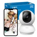 TP-LINK Tapo Pan/Tilt Smart Security Camera, Indoor CCTV, 360° Rotational Views, Works with Alexa&Google Home, No Hub Required, 1080p, 2-Way Audio, Night Vision, SD Storage, Device Sharing (TC70)