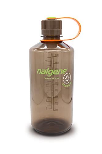 Nalgene Sustain Tritan BPA-Free Water Bottle Made with Material Derived from 50% Plastic Waste, 32 OZ, Narrow Mouth