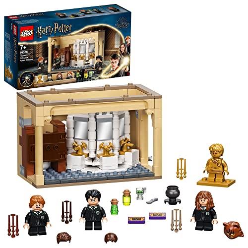 LEGO® Harry Potter™ Hogwarts™: Polyjuice Potion Mistake 76386 Bathroom Building Kit;Transforming Minifigures