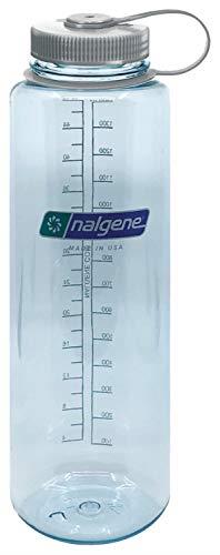 Nalgene Tritan Wide Mouth BPA-Free Water Bottle, Seafoam, 48 oz