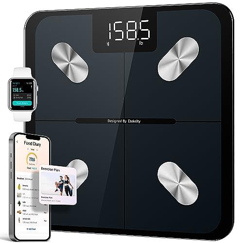 Etekcity Scale for Body Weight and Fat Percentage, Black