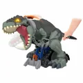 Imaginext Fisher-Price Jurassic World Dominion Giga Dinosaur Toy, 16 x 29 in, with Lights Sounds and Owen Grady Figure, Mega Stomp & Rumble Giga Dino