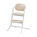 Cybex Lemo Chair Sand White Long Use High Chair for Newborns and Adults