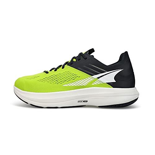 ALTRA Running Men's Vanish Carbon Half-Plate Running Shoes, Black/Lime, 11 US Size