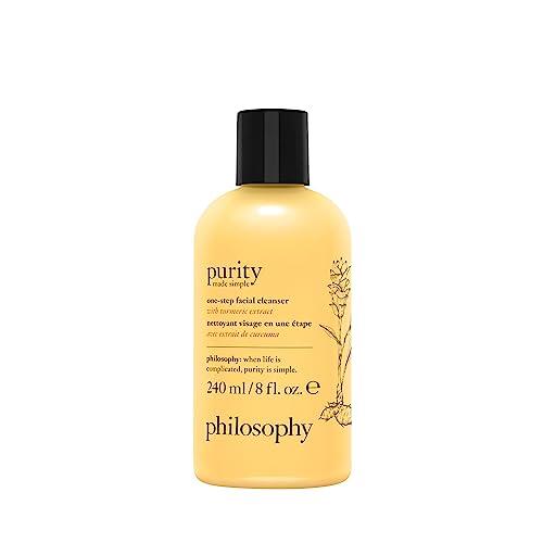 Philosophy Purity Made Simple One Step Facial Cleanser - Turmeric Extract for Unisex 8 oz Cleanser