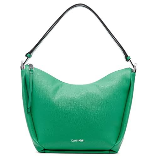 Calvin Klein Prism Top Zip Convertible Hobo Shoulder Bag, Bonsai, One Size