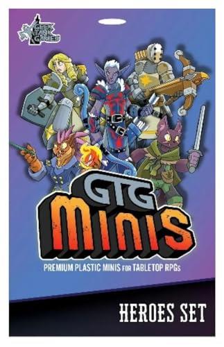 QuarterMaster Direct GTG Minis: Heroes Role Playing Game Set