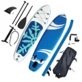 MaxU 10'6 Inch Inflatable 3.2m Surfboard Stand Up Paddleboard, Coral Blue