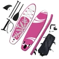 MaxU 10'6 Inch Inflatable 3.2m Surfboard Stand Up Paddleboard, Coral Pink