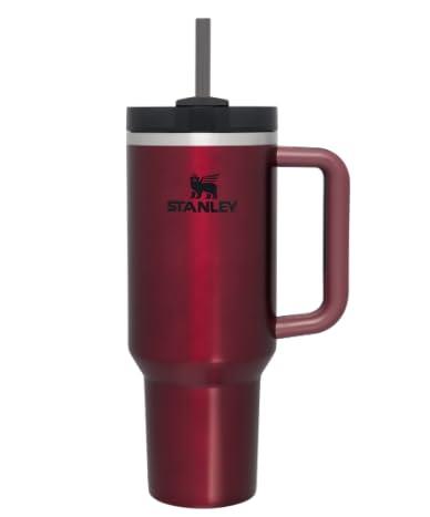 Stanley Quencher H2.0 FlowState 40 oz Tumbler - Rosewood Glow