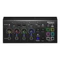 Roland BRIDGE CAST X Dual Bus Gaming Mixer & Video Capture | Pro Audio Streaming Interface for Online Gamers & More | 32-Bit Hardware DSP | USB-C Windows and Mac Connectivity | XLR Mic Support