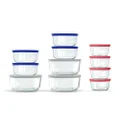 Pyrex Simply Store Glass Food Storage Container 22-Piece Set