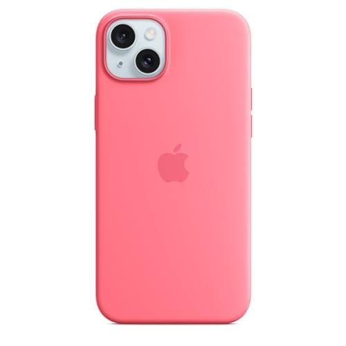 Apple iPhone 15 Plus Silicone Case with MagSafe — Pink