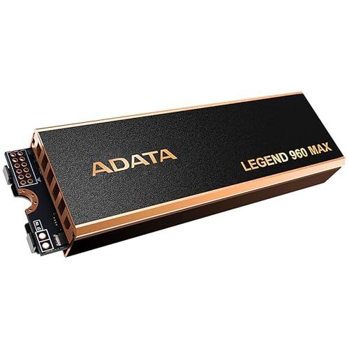 ADATA SSD 1TB PCIe Gen4x4 M.2 2280 Legend 960 MAX Series ALEG-960M-1TCS-EC