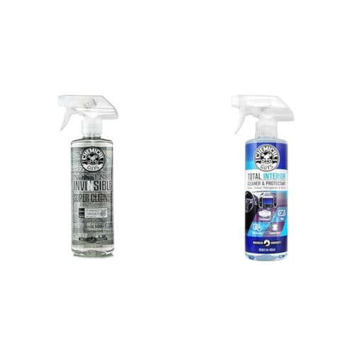 Chemical Guys Nonsense Colorless & Odorless All Surface Super Cleaner (473 ml) + Total Interior Cleaner and Protectant (473 ml) (2 Items)