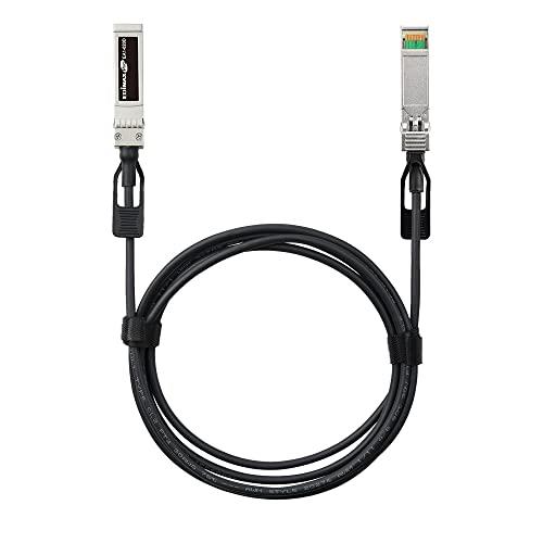 EDIMAX 10GbE SFP+ DAC Direct Attach Copper Twinax Cable, Backward Compatible to SFP, Oxygen-Free Copper, 3 Meter/9.84 Feet, EA1-030D
