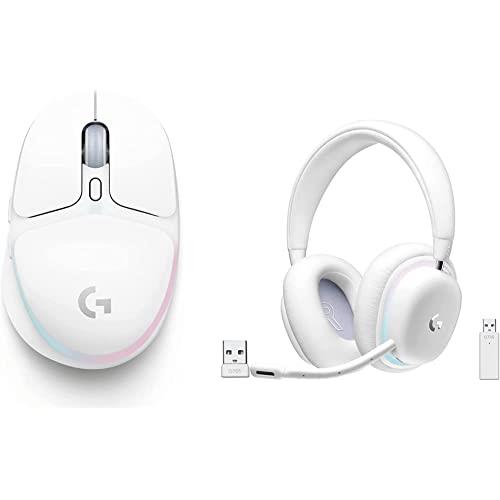 Logitech G Wireless Gaming Combo, G735 Headset and G705 Mouse, Customisable LIGHTSYNC RGB Lighting, Lightspeed Wireless, Bluetooth, PC/Mac/Laptop