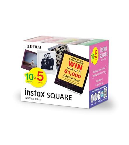 instax Square Film 50Pk Novelty