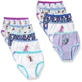 Disney Girls' Frozen 100% Combed Cotton Panty Multipacks with Elsa, Anna and Olaf in Sizes 2/3t, 4t, 4, 6 and 8, 10-Pack, 4 Years