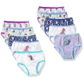 Disney Girls' Frozen 100% Combed Cotton Panty Multipacks with Elsa, Anna and Olaf in Sizes 2/3t, 4t, 4, 6 and 8, 10-Pack, 4 Years