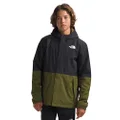 The North Face Boy's Warm Antora Rain Jacket, Forest Olive, Medium