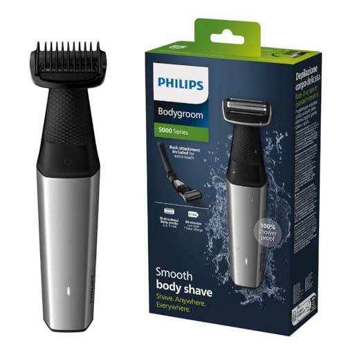 Philips Bodygroom Series 5000, Back attachment, Showerproof, LiON, 60 min runtime, BG5021/15