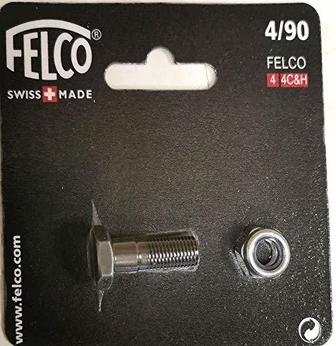 Felco 4/90 Spare Parts Bolt and Nut Kit for Pruning Shears, Silver
