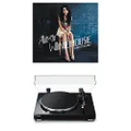 Yamaha TT-S303 Black Turntable and Amy Winehouse - Amy Winehouse Back To Black Vinyl Album [Bundle]