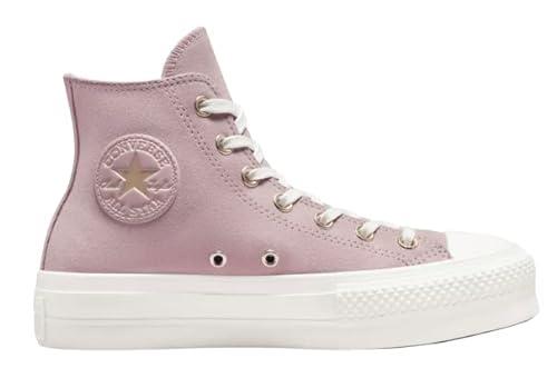 Converse Women's Chuck Taylor Lift All Star High Top Sneakers, Stone Mauve, 6 US