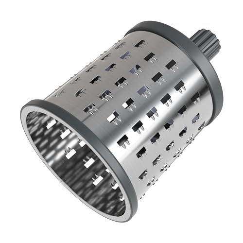 Zyliss E900059 Universal Drum Grater, Stainless Steel, Grating Apples, Cereals, Granola, for Use with Zyliss Rotary Cheese Grater, 5 Year Guarantee