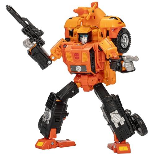 Transformers Legacy United Leader Class G1 Triple Changer Sandstorm, 7.5-inch Converting Action Figure, 8+