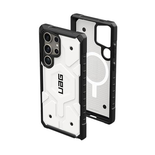 UAG Pathfinder with Magnet Case for Samsung Galaxy S24 Ultra White - (214424114141), 18 ft. Drop Protection (5.4M), Armor Shell