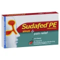 Sudafed PE Sinus + Pain Relief Tablets 10 New Pack