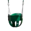 Lifespan Kids Metal Chain Bucket Baby Seat (Green) Swing Set Attachment