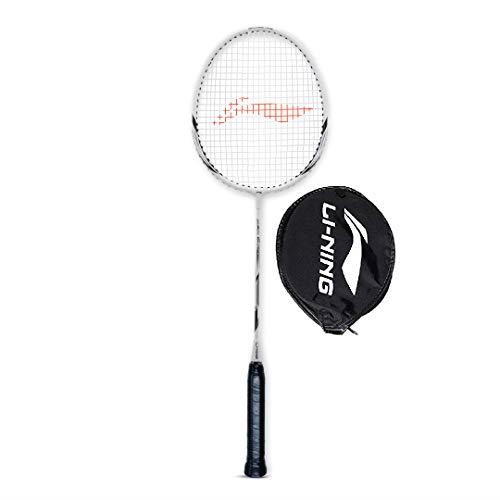 Li-Ning XP-90-IV Aluminium Badminton Racquet (White/Silver)