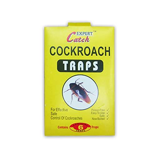 Lylac K004947 Cockroach Trap Paper with Glue 6-Pieces Pack