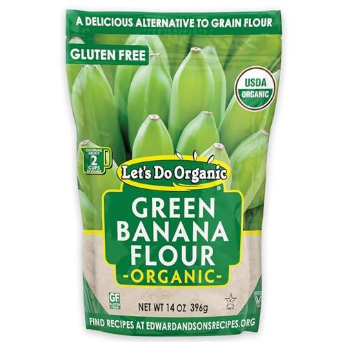 Let's Do...Organic Green Banana Flour, 14 Ounce Pouch
