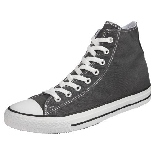Converse Unisex-Adult Mens Chuck Taylor All Star Canvas High Top Grey Size: 12.5 M US Women / 10.5 M US Men