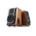Edifier S1000MKII Audiophile Active Bookshelf 2.0 Speakers - 120w Speakers Bluetooth 5.0 with aptX HD - Optical Input - Powered Near-Field Monitor Speaker with Class D Amp