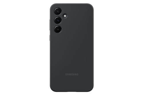 Samsung Silicone Phone Case for Galaxy A55, Black