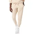 Amazon Essentials Women's Fleece Jogger Sweatpant (Available in Plus Size), Beige, Small