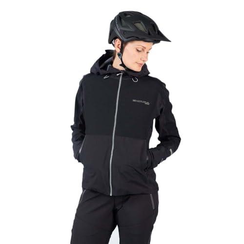 Endura Women's MT500 Waterproof Cycling Jacket - Ultimate MTB Protection Black, Small