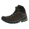 La Sportiva Mens Ultra Raptor II Mid Leather GTX Hiking Boots, Chocolate/Cedar, 14