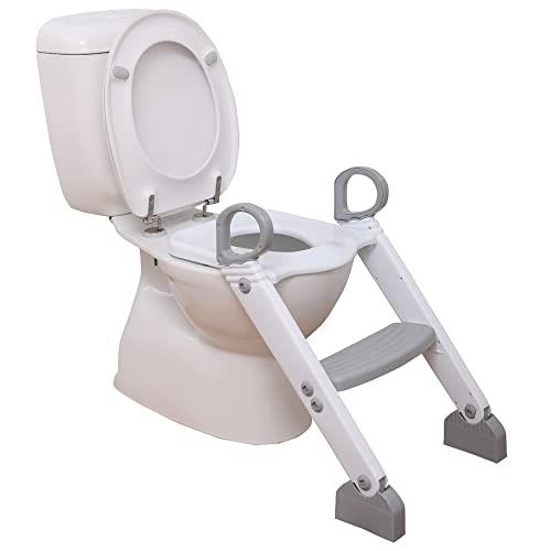 Dreambaby Step-Up Toilet Topper - Grey/White,