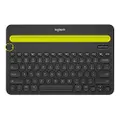 Logitech K480 Wireless Multi-Device Keyboard for Windows, Apple iOS Android or Chrome, Wireless Bluetooth, Compact Space-Saving Design, PC/Mac/Laptop/Smartphone/Tablet, QWERTY Pan-Scandinavian Layout