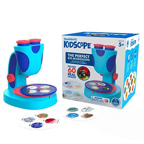Educational Insights GeoSafari Jr. Kidscope, Microscope for Kids, STEM Toy, Boys & Girls, Ages 5+