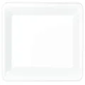 Amscan Catering Plastic Serving Tray, 36 cm Length x 24 cm Width, White