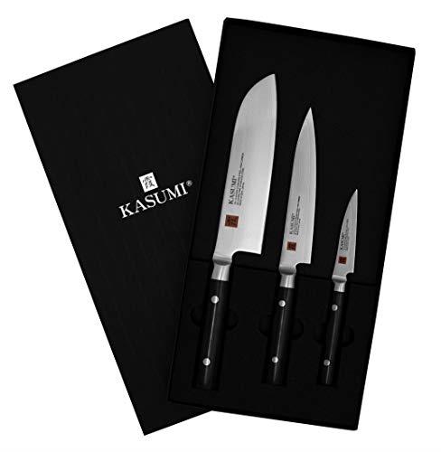 Kasumi Damascus Knife 3pc Knife Set, Stainless Steel, 8918158