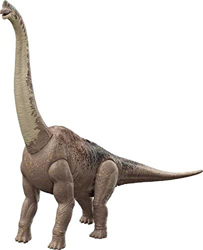 Mattel Jurassic World Dominion Dinosaur Toy, Brachiosaurus Action Figure 32 Inches Long with Posable Joints, Gift for Kids and Collectors