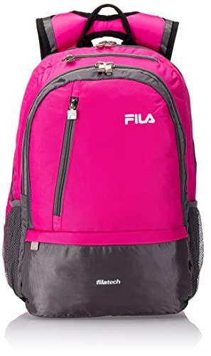 Fila Unisex Adults Duel Tablet And Laptop Multipurpose Backpack, Pink